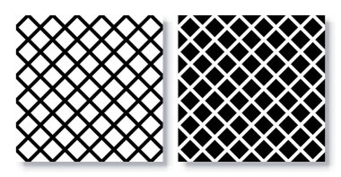 Kusursuz Izgara Desenleri, Vektör.