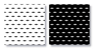 Kusursuz Geometrik Desenler Vektörü.