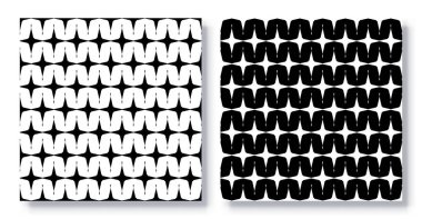 Kusursuz Geometrik Desenler Vektörü.