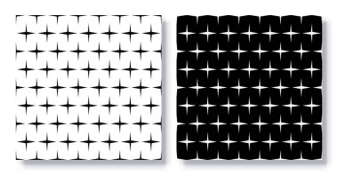 Kusursuz Yıldız Parıltısı Örnekleri, Vektör.