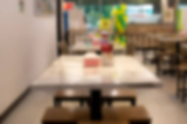 Restorandaki odayı bulanıklaştırıyor ve hiç kimse, iş geçmişi...