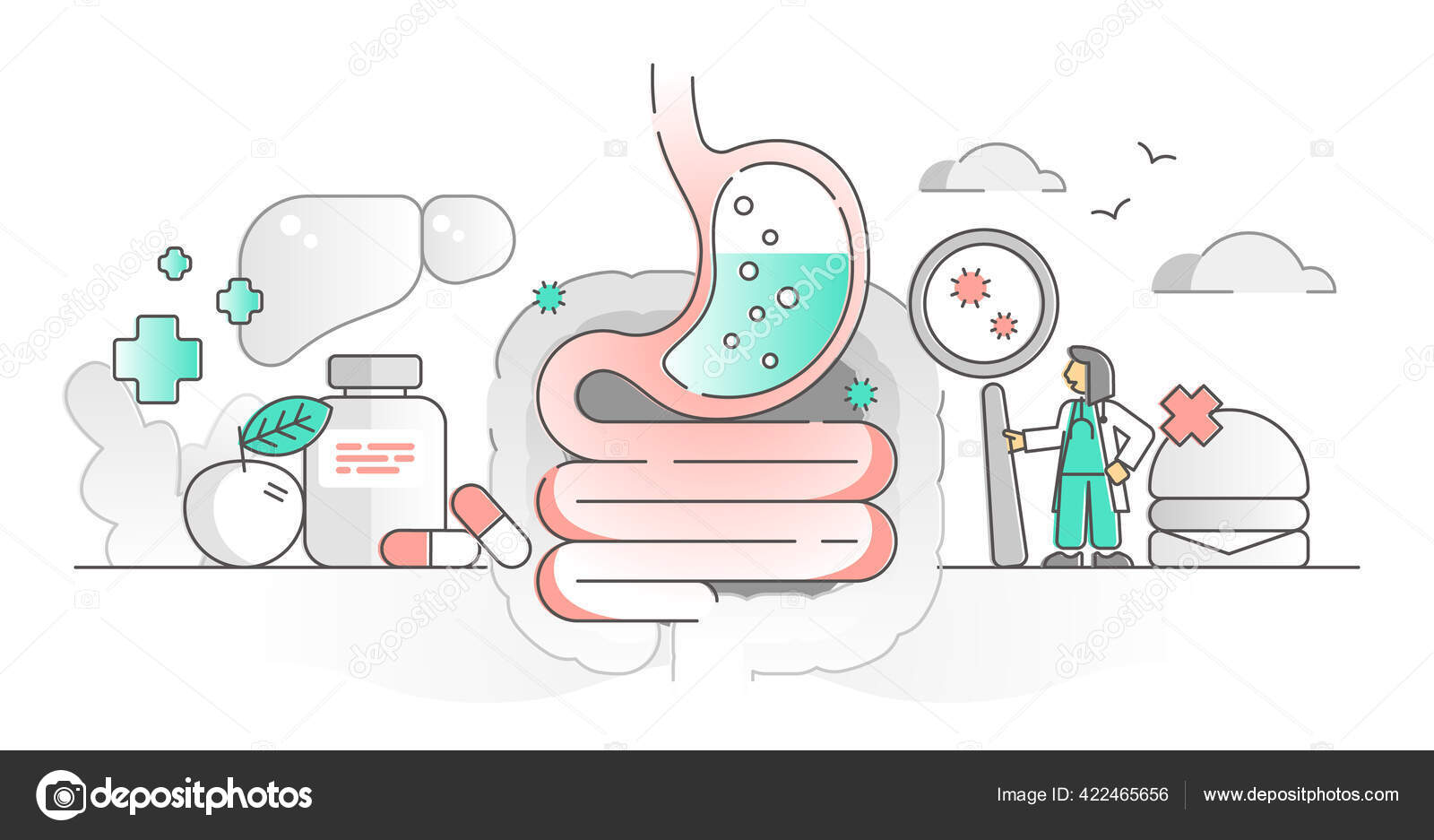 Фгдм. Гастроэнтерология иллюстрация. Что такое гастроэнтерология в медицине. Гастроэнтеролог рисунок. Фон для презентации пищеварение.
