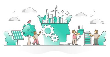 Alternatif elektrik gücü kullanım desteği kavramı olarak yeşil düşünce