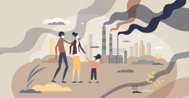 Kentsel kentlerdeki CO2 emisyonlarından kaynaklanan hava kirliliği