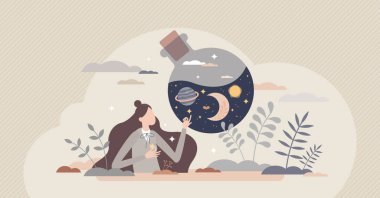 Aspiration for path direction exploration and find vision tiny person concept