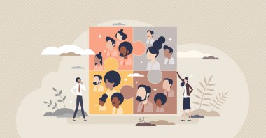 Ortak hedef için iş ekipleri ve ortaklık bağlantısı