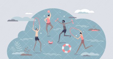 Vücut hastalıkları için hidroterapi ve su tedavisi.