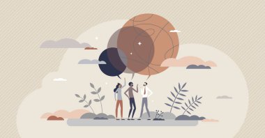 Ortak mutabakat ve birleşik grup düşünceleri küçük insan konsepti olarak kabul edildi