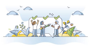 Ortak hedef ve düşünce konseptiyle fikir birliği ve anlaşma