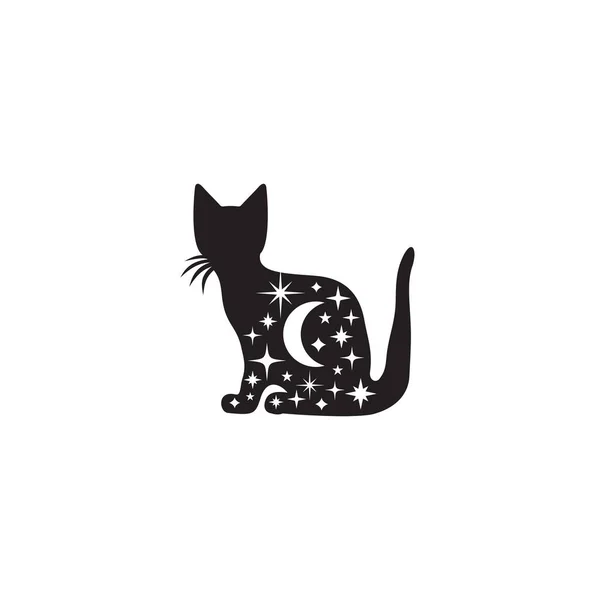 天猫のベクトル図 — ストックベクタ