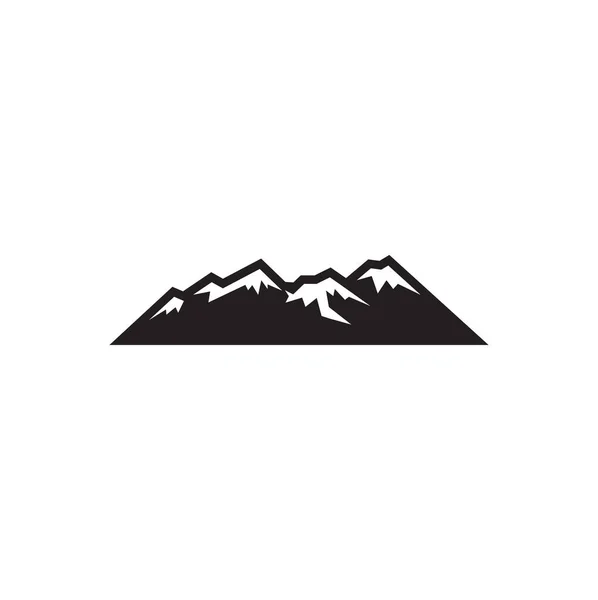Ilustração Vetorial Signo Abstrato Montanha — Vetor de Stock