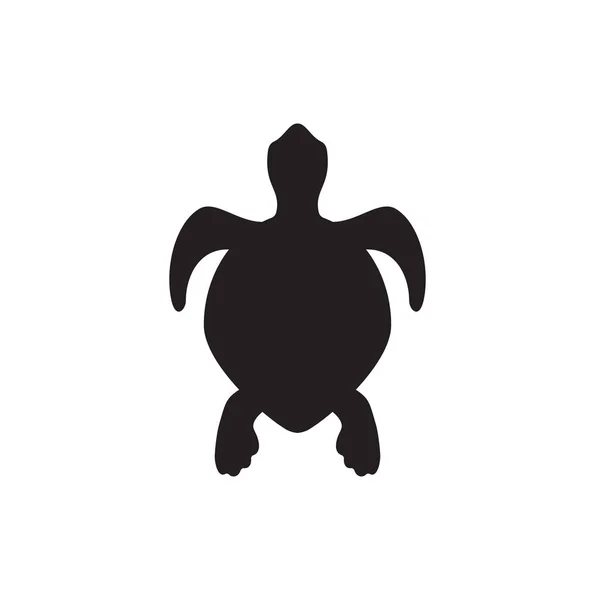 Illustration Vectorielle Tortue Marine — Image vectorielle