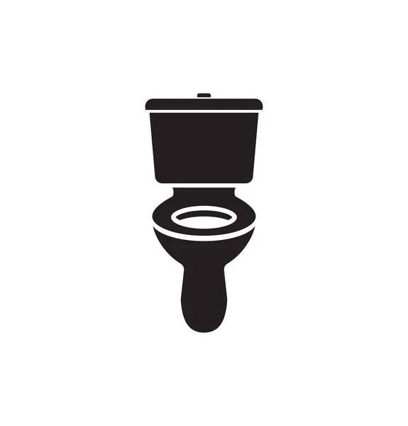 Vector Illustration Toilet Pot Sign — Stock vektor