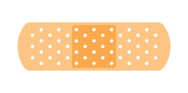 Yapışkan bandajın vektör çizimi