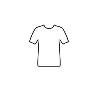 Boş tişörtün vektör illüstrasyonuName