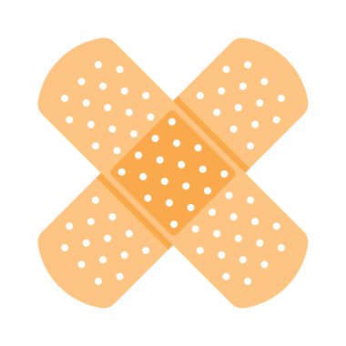 Yapışkan bandajın vektör çizimi