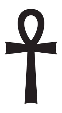 Ankh sembolünün vektör illüstrasyonu