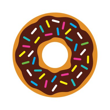 Çöreğin vektör illüstrasyonu