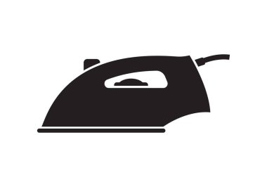 Buharı tüten demirin vektör çizimi