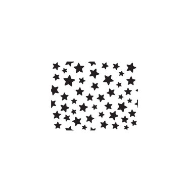 Yıldız deseninin vektör illüstrasyonu