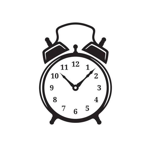 Vector Illustration Vintage Clock — Stock Vector