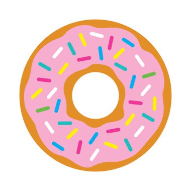 Çöreğin vektör illüstrasyonu