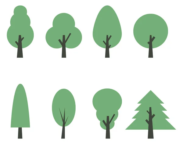 木のベクトル図 — ストックベクタ