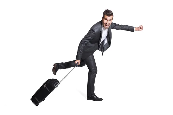 Business Man leaving — Stock Photo, Image