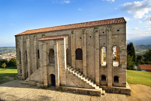 Santa Maria del Naranco  Oviedo Spain — Stock Photo, Image