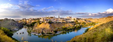 Toledo İspanya'nın panoramik