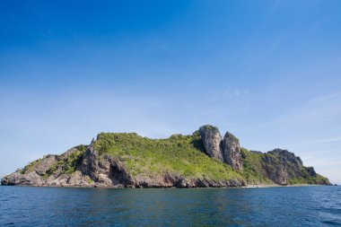 Cliffs dağlar Phi phi Island Tayland 