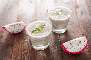 Dragon meyve yüzlü ahşap tablo