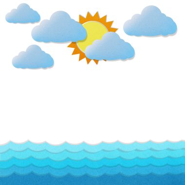 Yaz aylarında arka plan, metin için yer ile