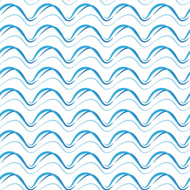 kesintisiz mavi dalga desen arka plan, su akışı