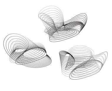 tasarım öğeleri gri kümesi kafesler karışımı