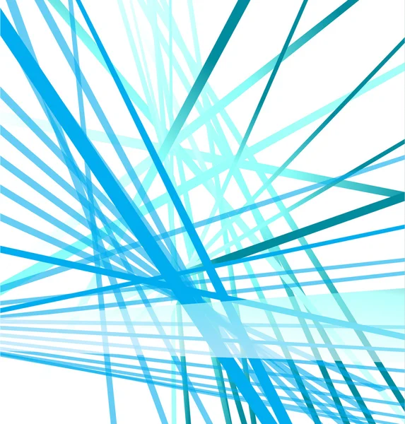Bleu tech lignes fond vectoriel design sur blanc — Image vectorielle
