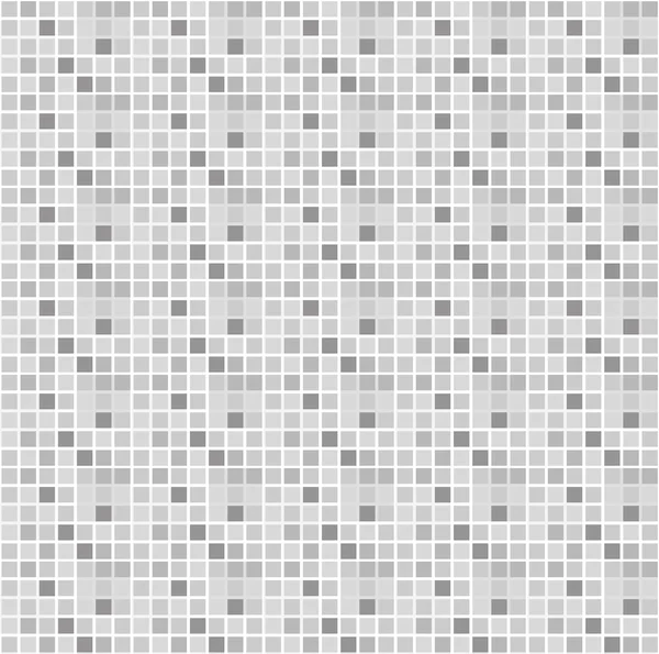 Vierkante patroon naadloze grijs en witte vector — Stockvector