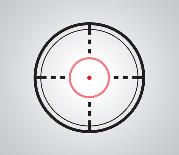 Crosshair, reticle, viewfinder, target graphics