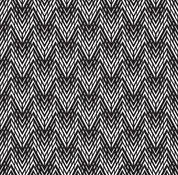 Optical art pattern seamless background black and white — Stock Vector