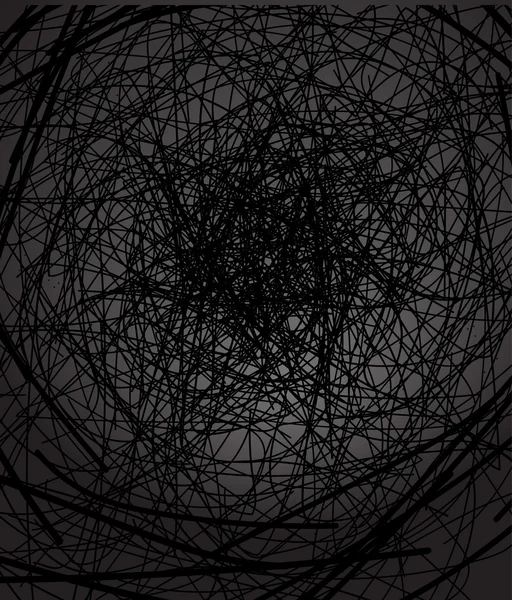Щільні лінії абстрактний фон чорно-білий — стоковий вектор