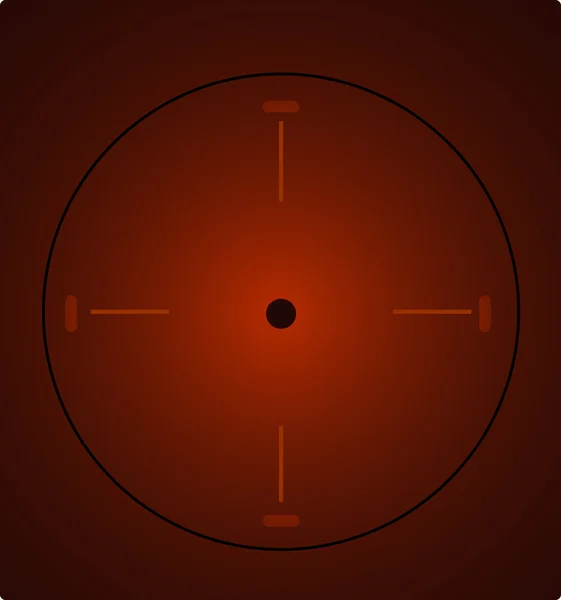 Crosshair, retícula, visor, gráficos objetivo Vectores de stock libres de derechos