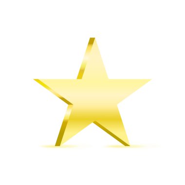 gümüş metal vektör yıldız simgesi simgesi