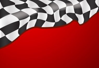 Yarış bayrağı arka plan çizimi