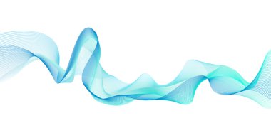 Beyaz arka plan üzerinde izole soyut gri dalga. resimde fo