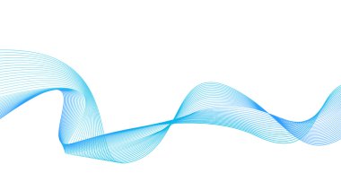 Beyaz arka plan üzerinde izole soyut gri dalga. resimde fo