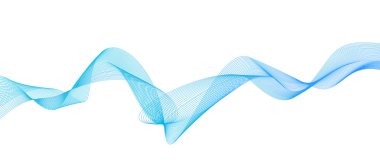 Beyaz arka plan üzerinde izole soyut gri dalga. resimde fo