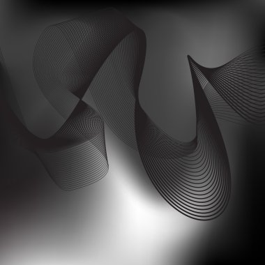 dalgalı çizgiler düz, artalanları sunu moda veya bu için dalga