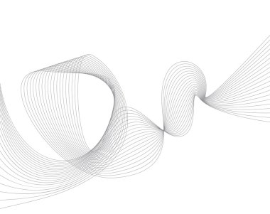 dalgalı çizgiler düz, artalanları sunu moda veya bu için dalga