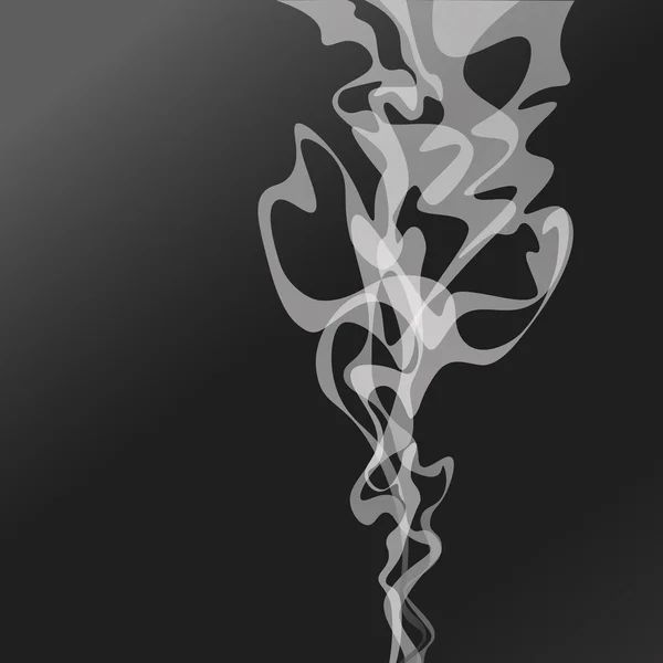 Fondo de humo. escala de grises, vector abstracto Ilustración — Archivo Imágenes Vectoriales