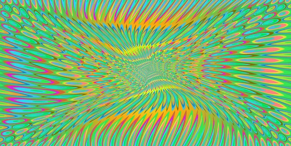 Abstract stroomt morphing wervelende psychedelische achtergrond — Stockvector